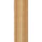 Ekena Millwork Thorton Slat Rough Sawn Bracket w/ Offset Brace, Western Red Cedar, 6"W x 14"D x 18"H BKT0604X14X18THR06RWR - alternate 2